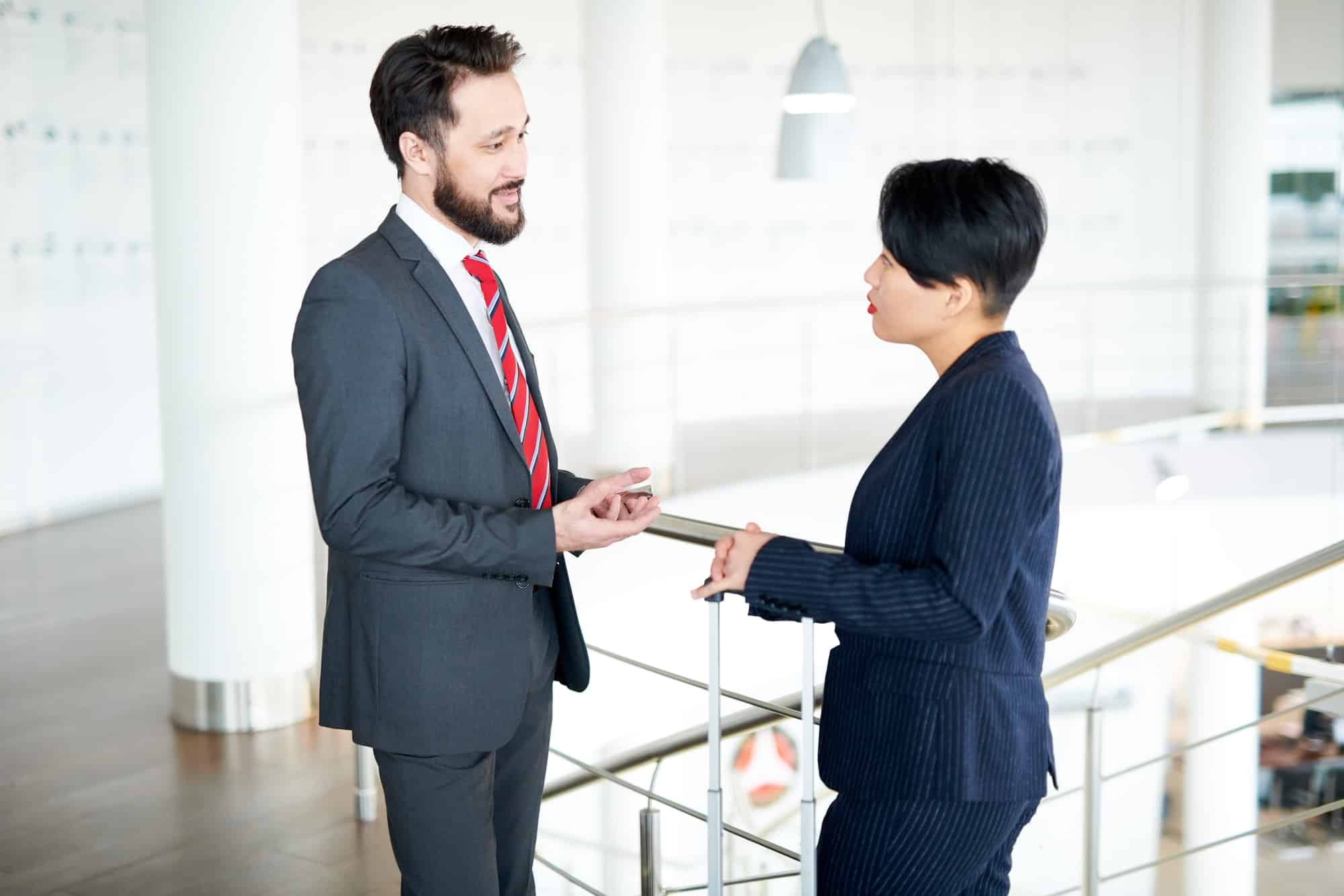 People at office