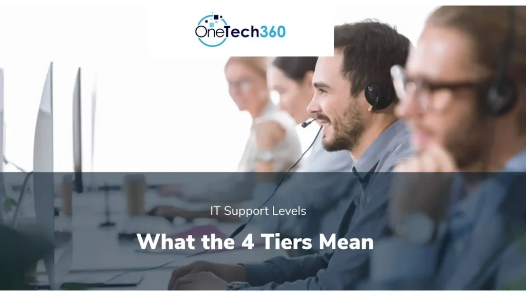 IT Support Levels What the 4 Tiers Mean